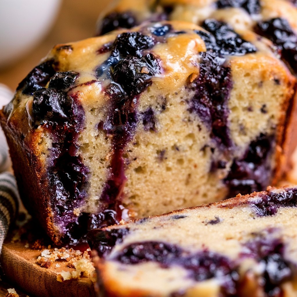 Blueberry Banana Bread