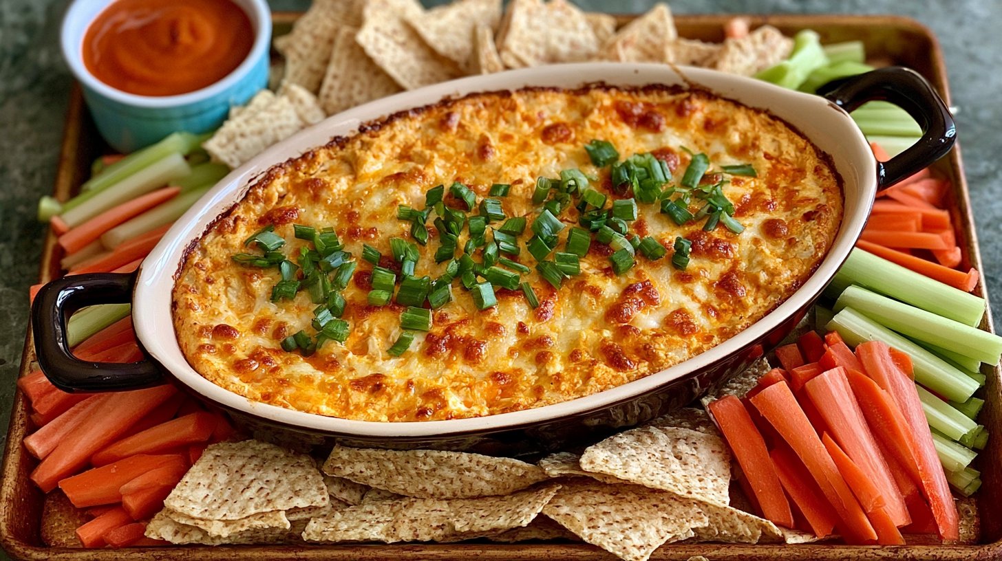 Easy Buffalo Chicken Dip