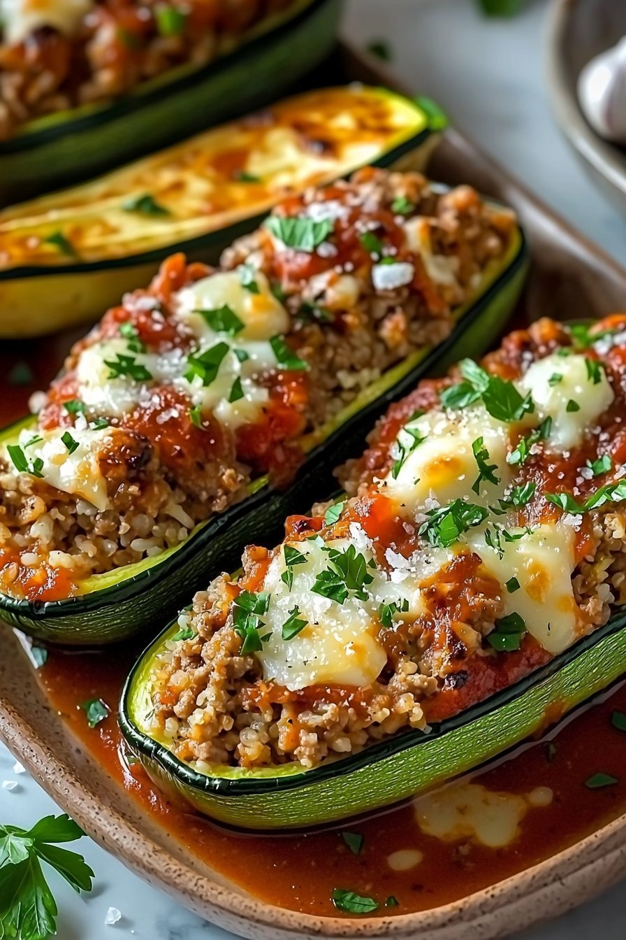 Stuffed Zucchini