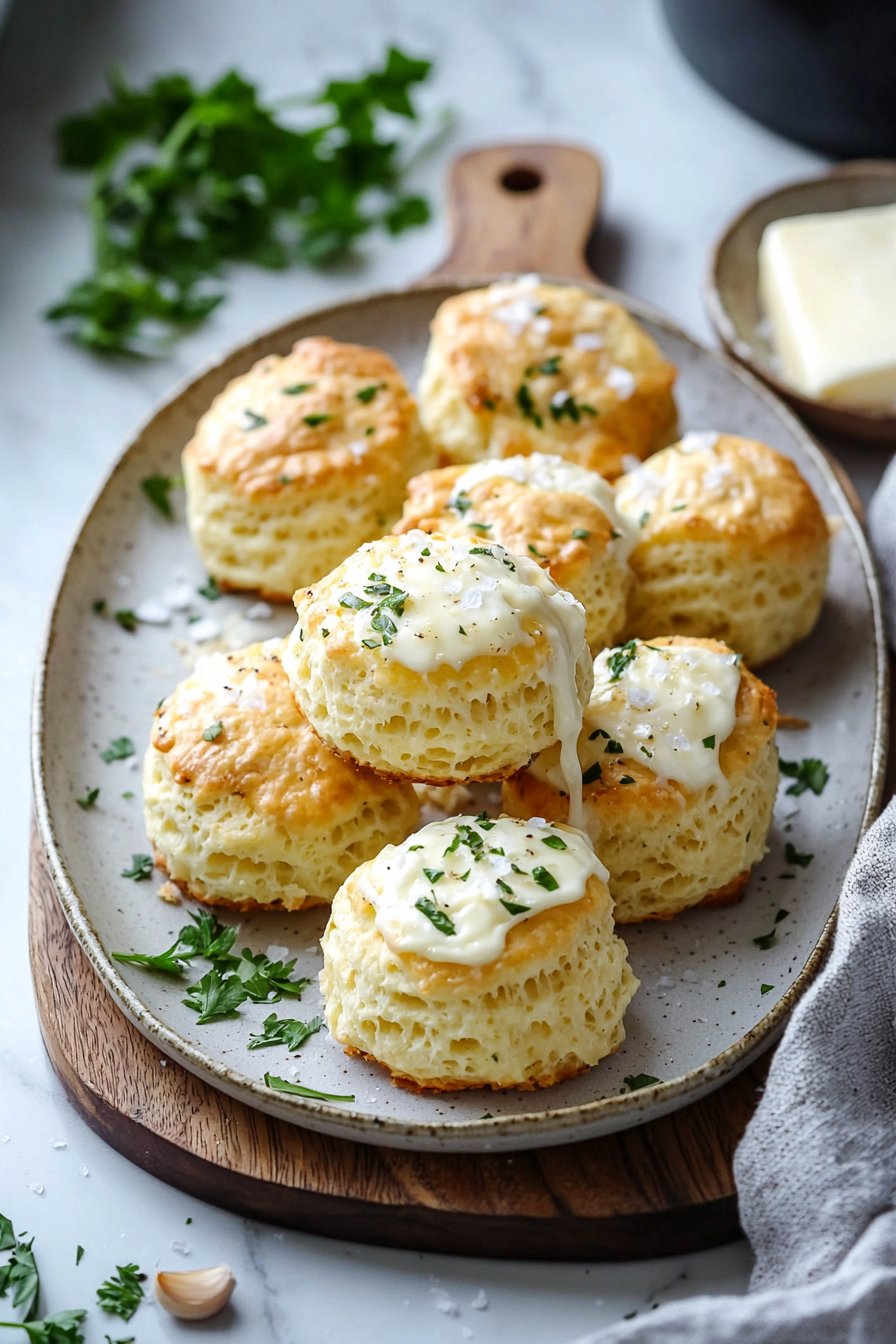 Garlic Butter Cheese Bombs