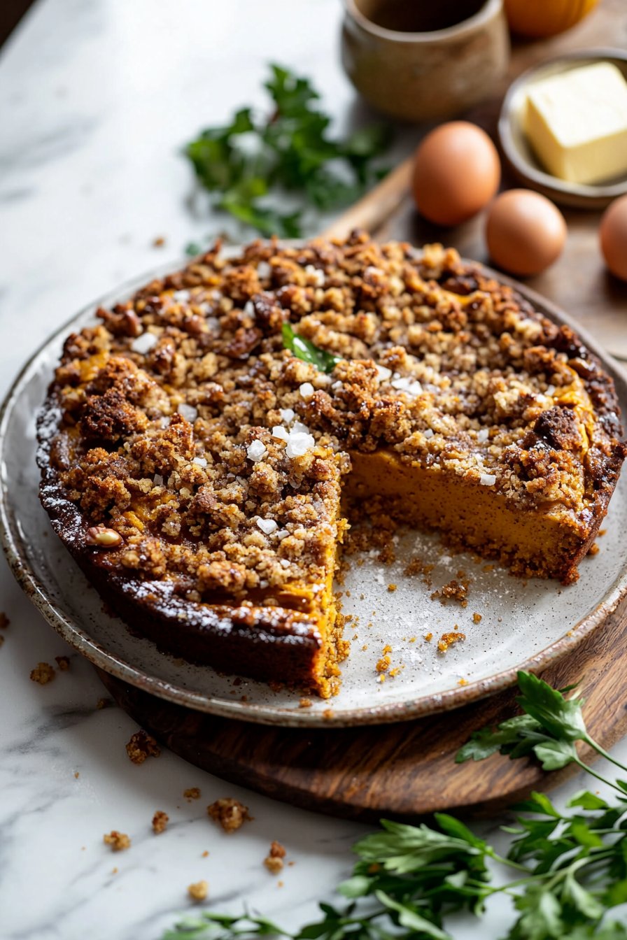 Zimtstreusel-Kürbis-Kaffeekuchen
