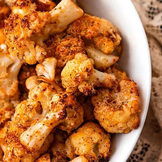 Roasted Garlic Parmesan Cauliflower