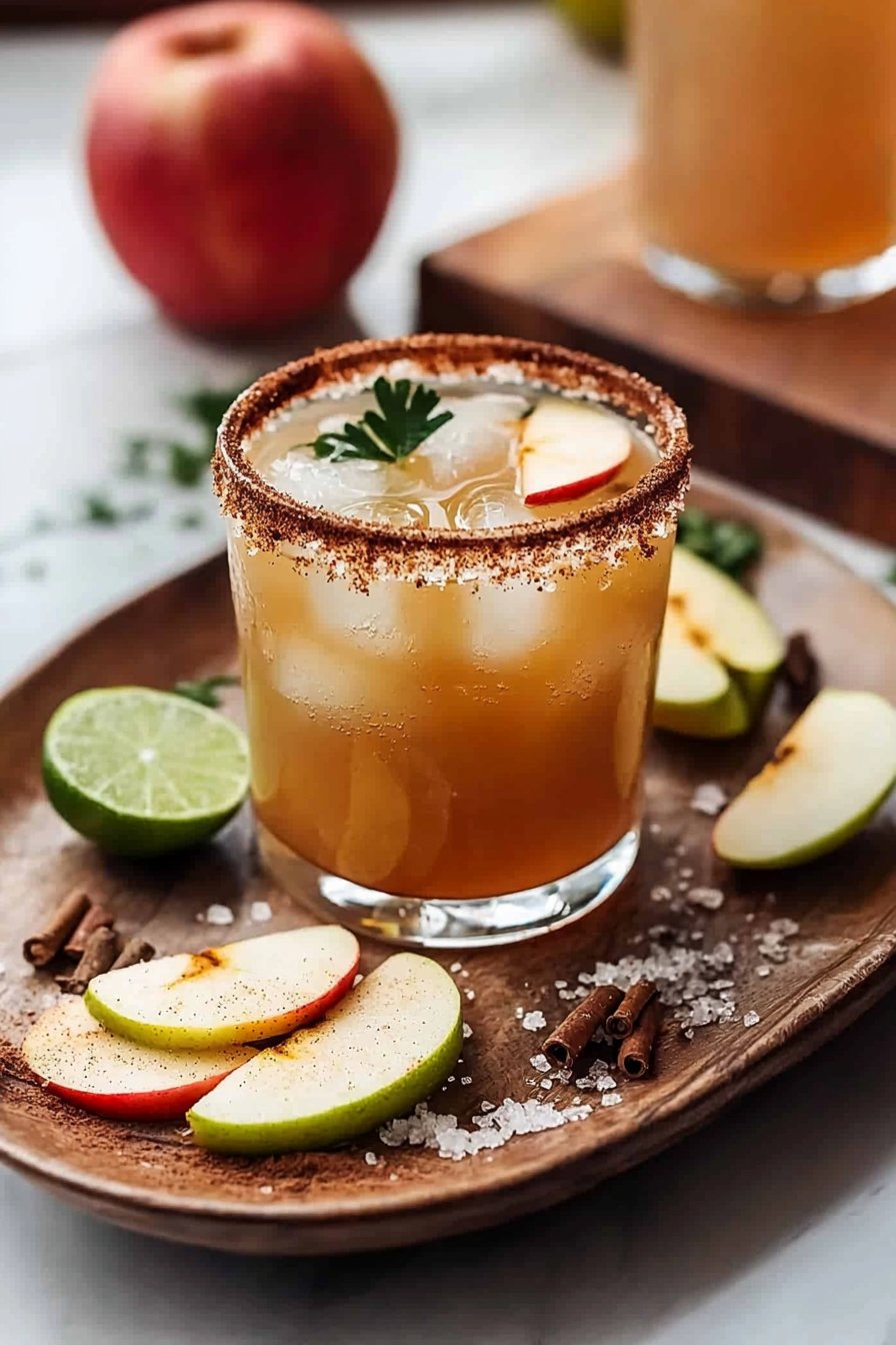 Easy Apple Cider Margarita