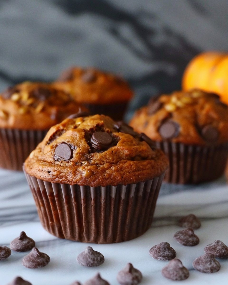 Greek Yogurt Pumpkin Muffins