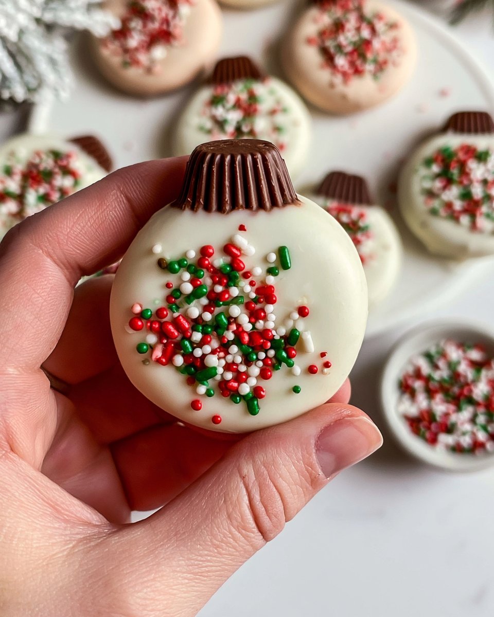 Oreo-Inspired Christmas Ornaments