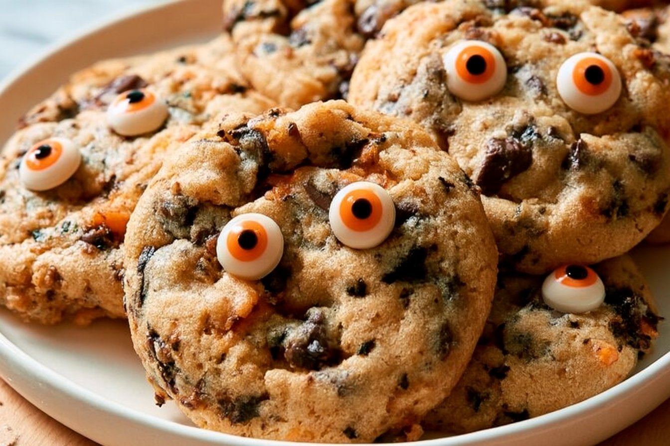 Halloween Chocolate Chip Cookies