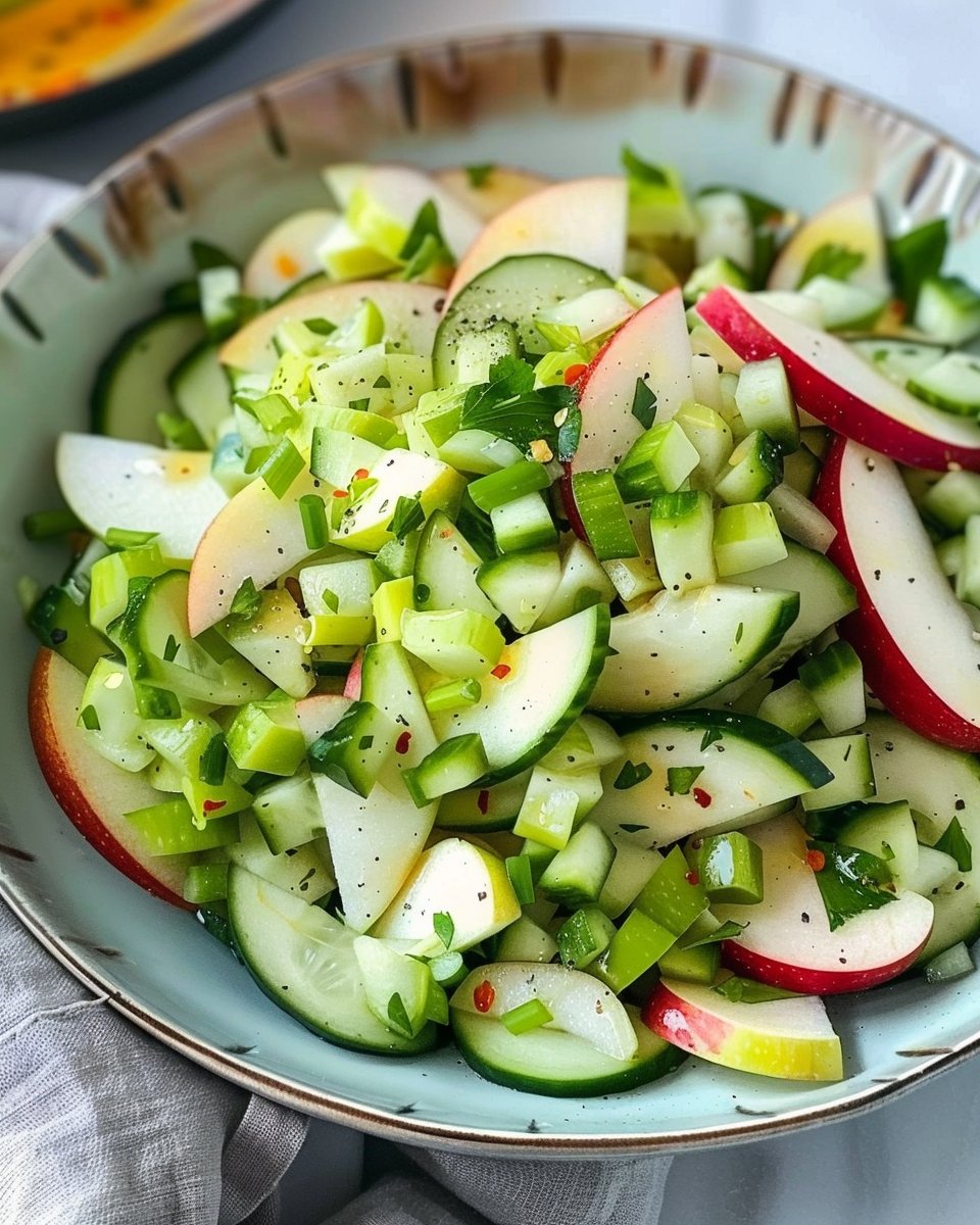Apple Cucumber Salad