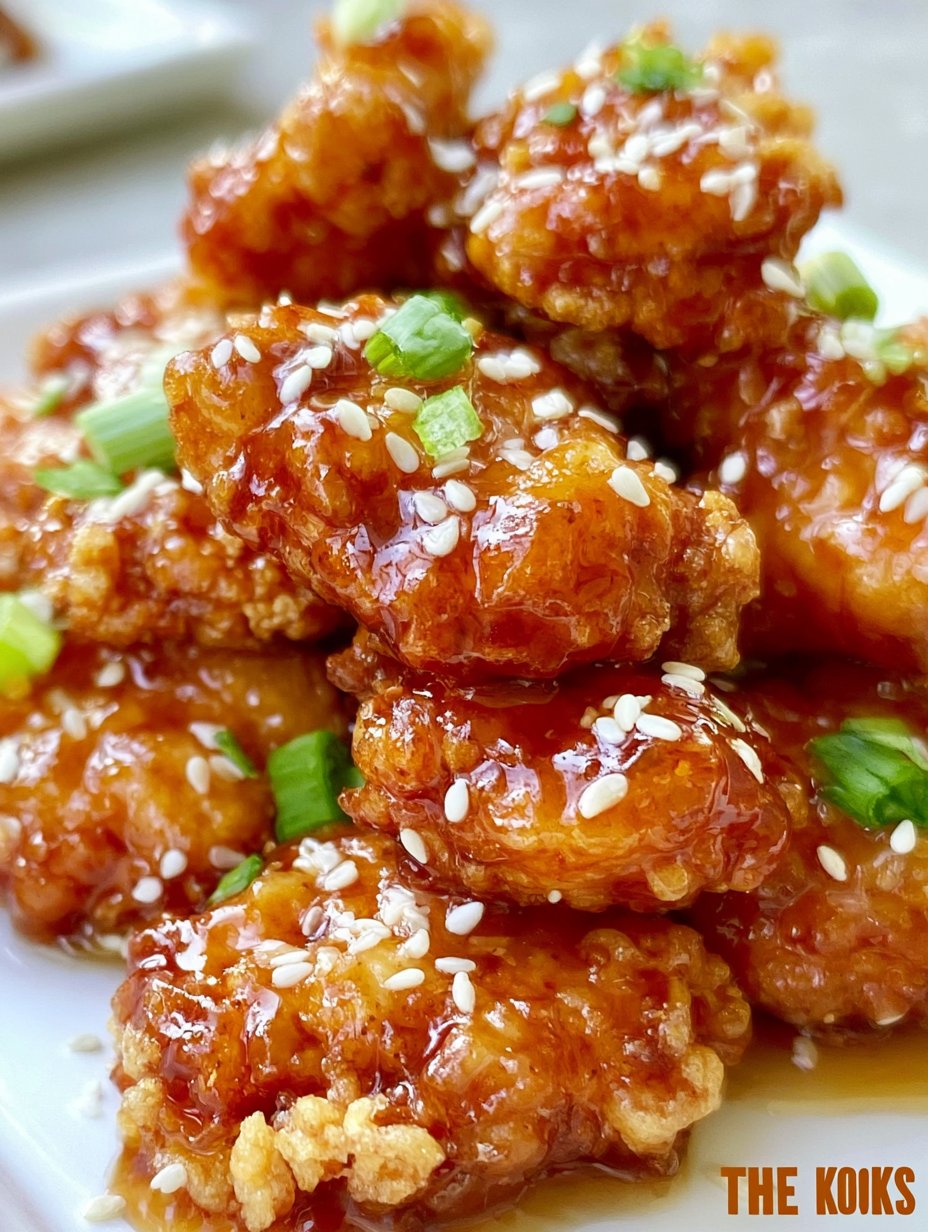 Pollo a la miel y ajo chino