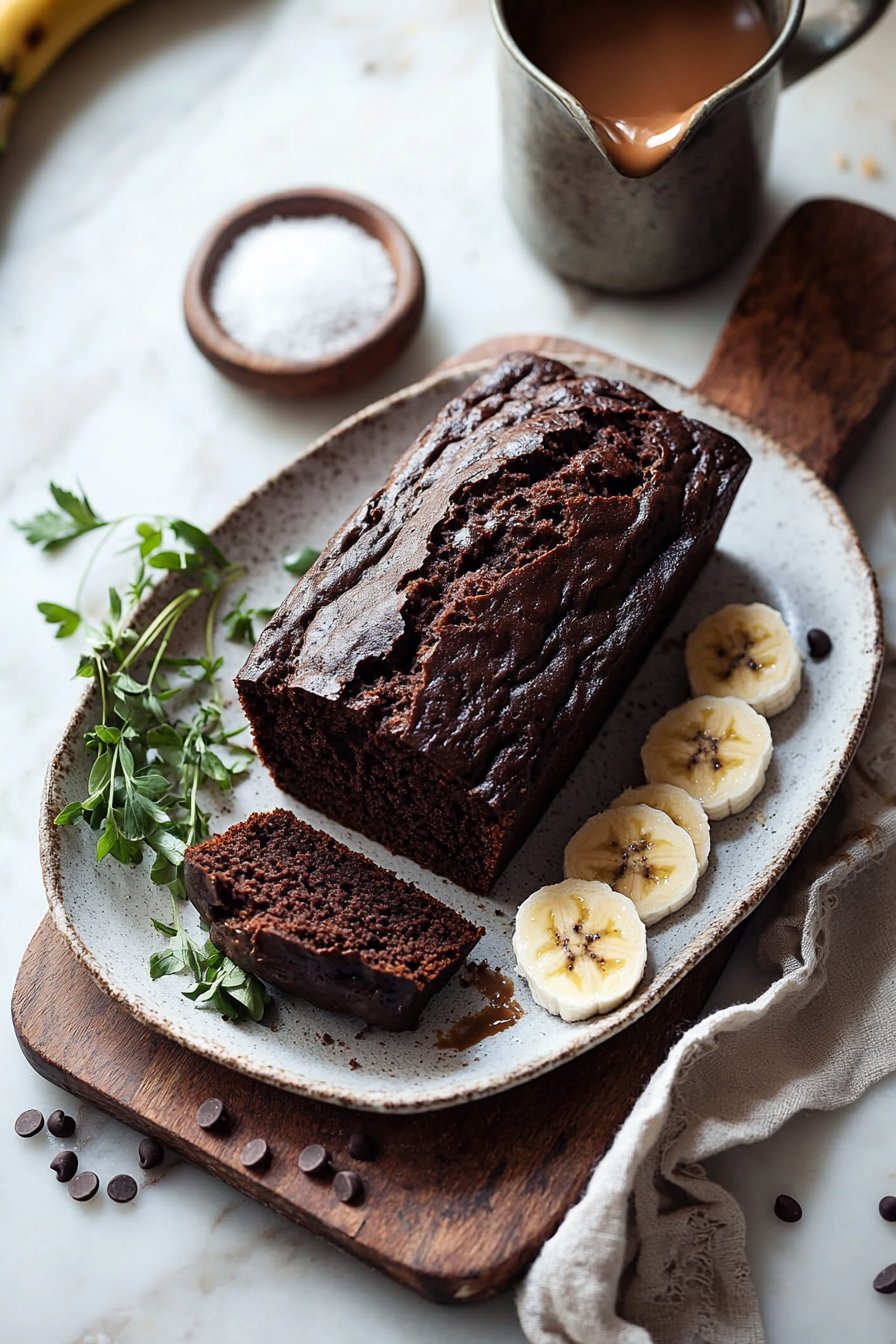 Chocolate Espresso Banana Bread