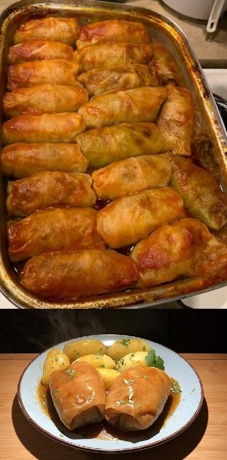 Kohlrouladen mit Hackfleisch