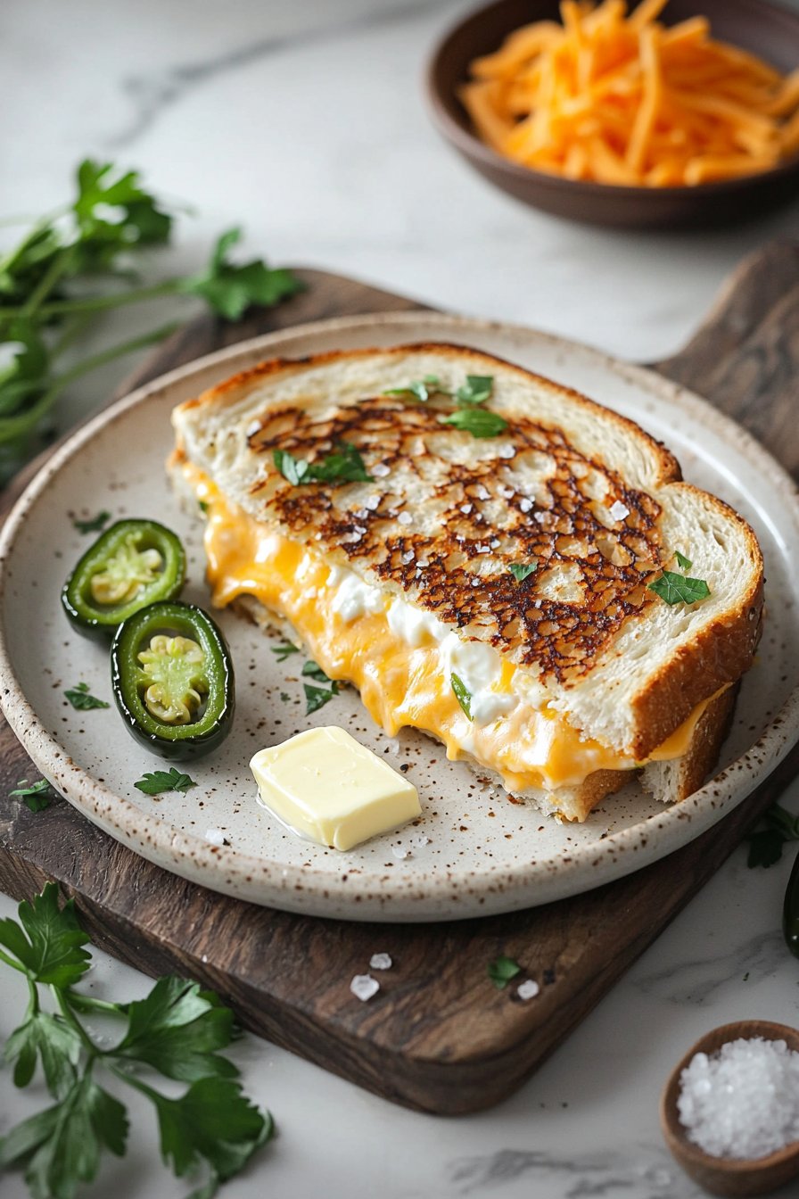 Jalapeño-Popper-Toastkäse