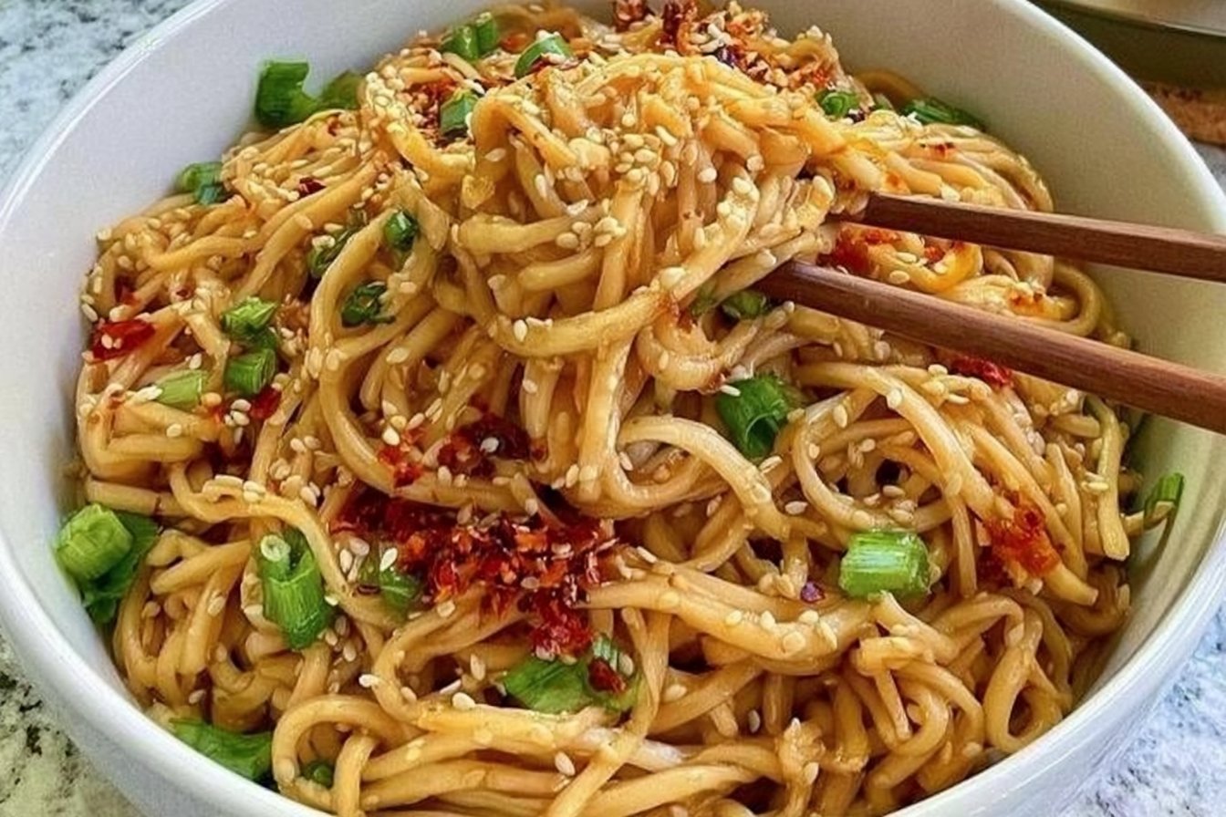 Garlic Sesame Noodles