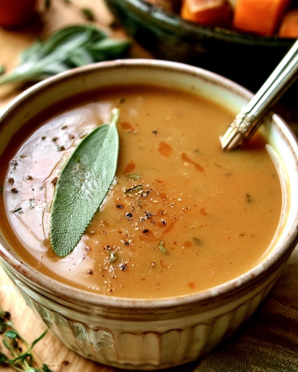 Make-Ahead Cider and Sage Gravy