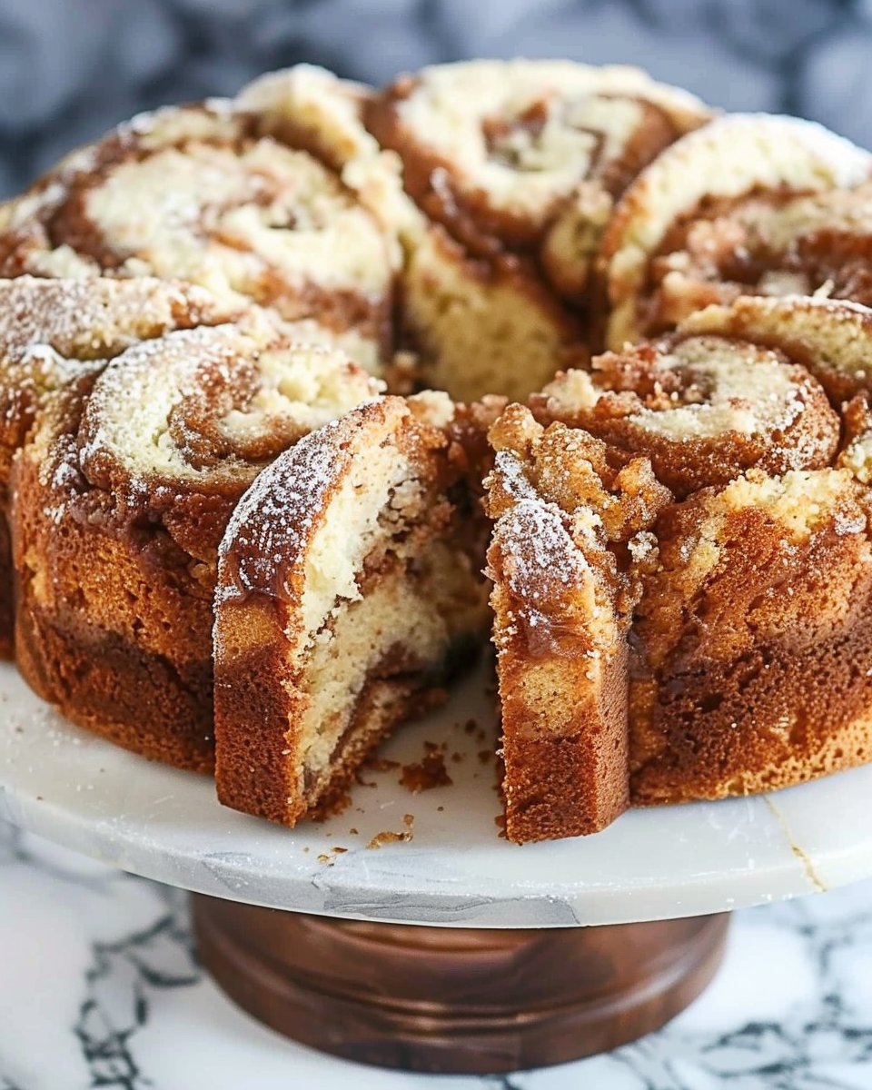 Cinnamon Swirl Pound Cake