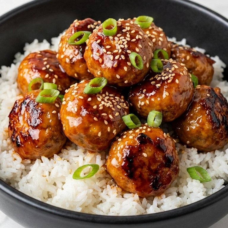 Honey Garlic Meatballs