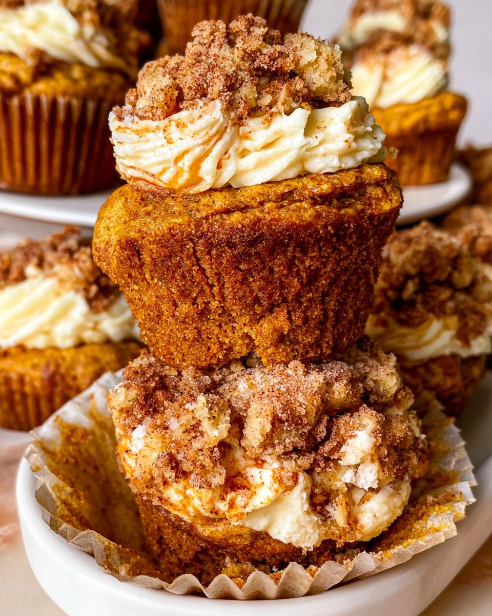 Pumpkin Cream Cheese Muffins