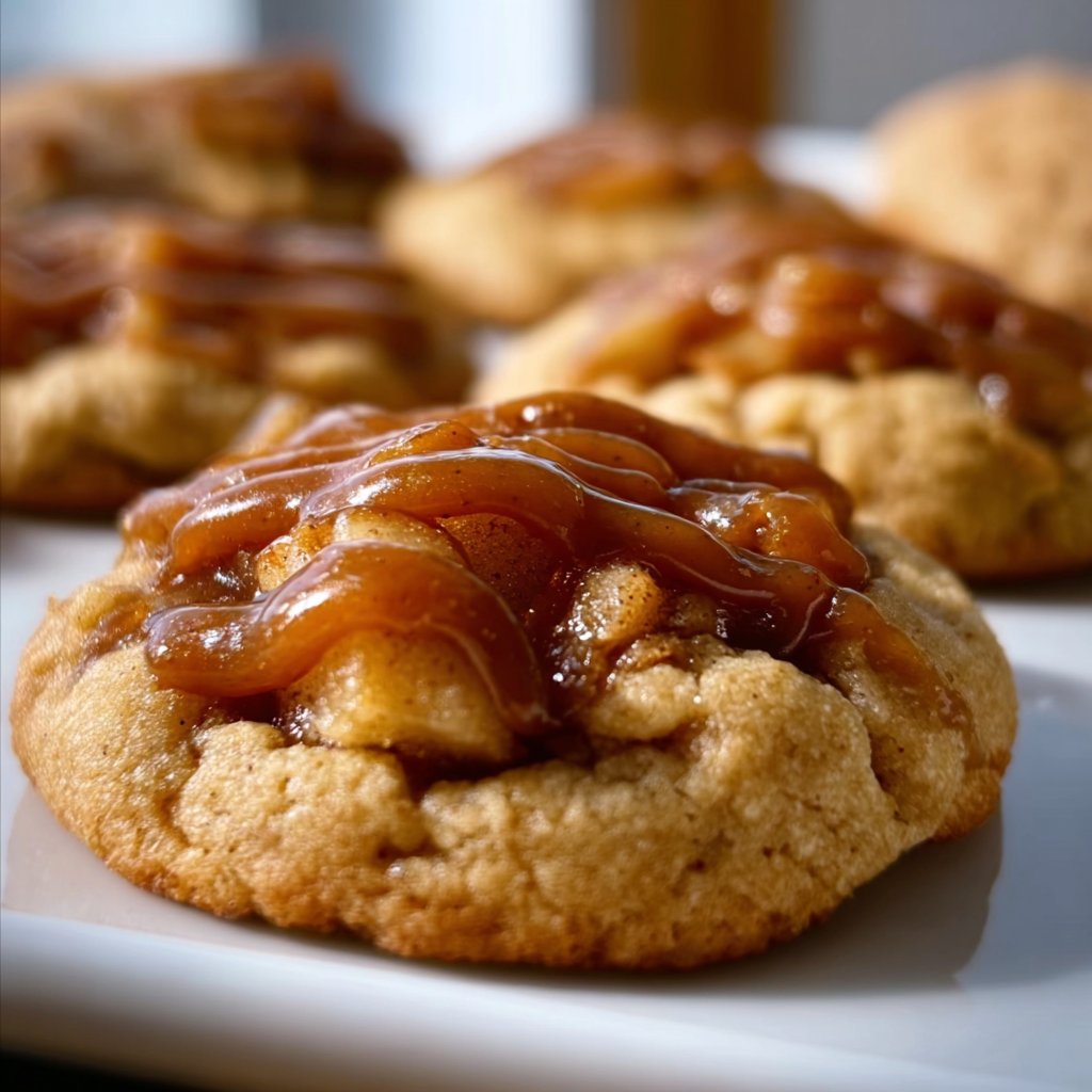 Brown Butter Apple Pie Cookies