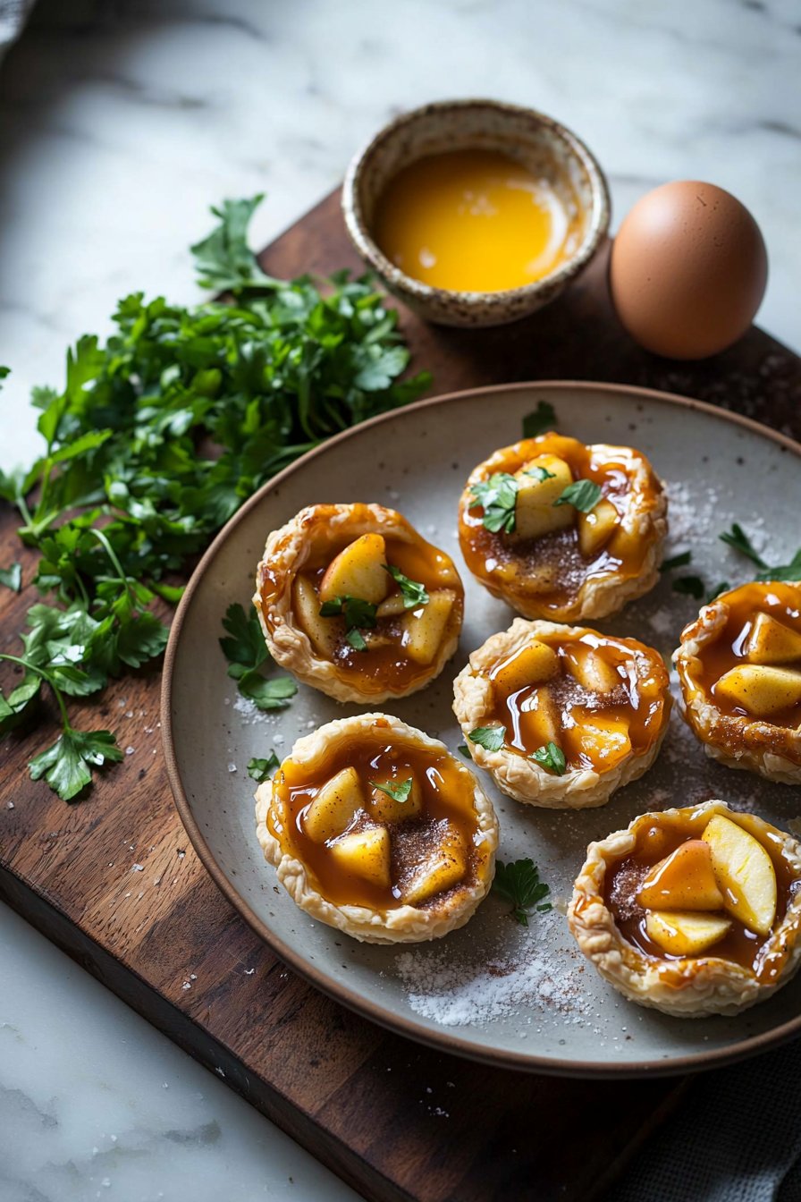 Zimt-Karamell-Apfel-Pie-Happen