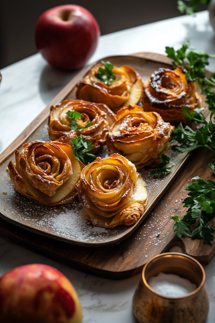 Apple Roses Dessert