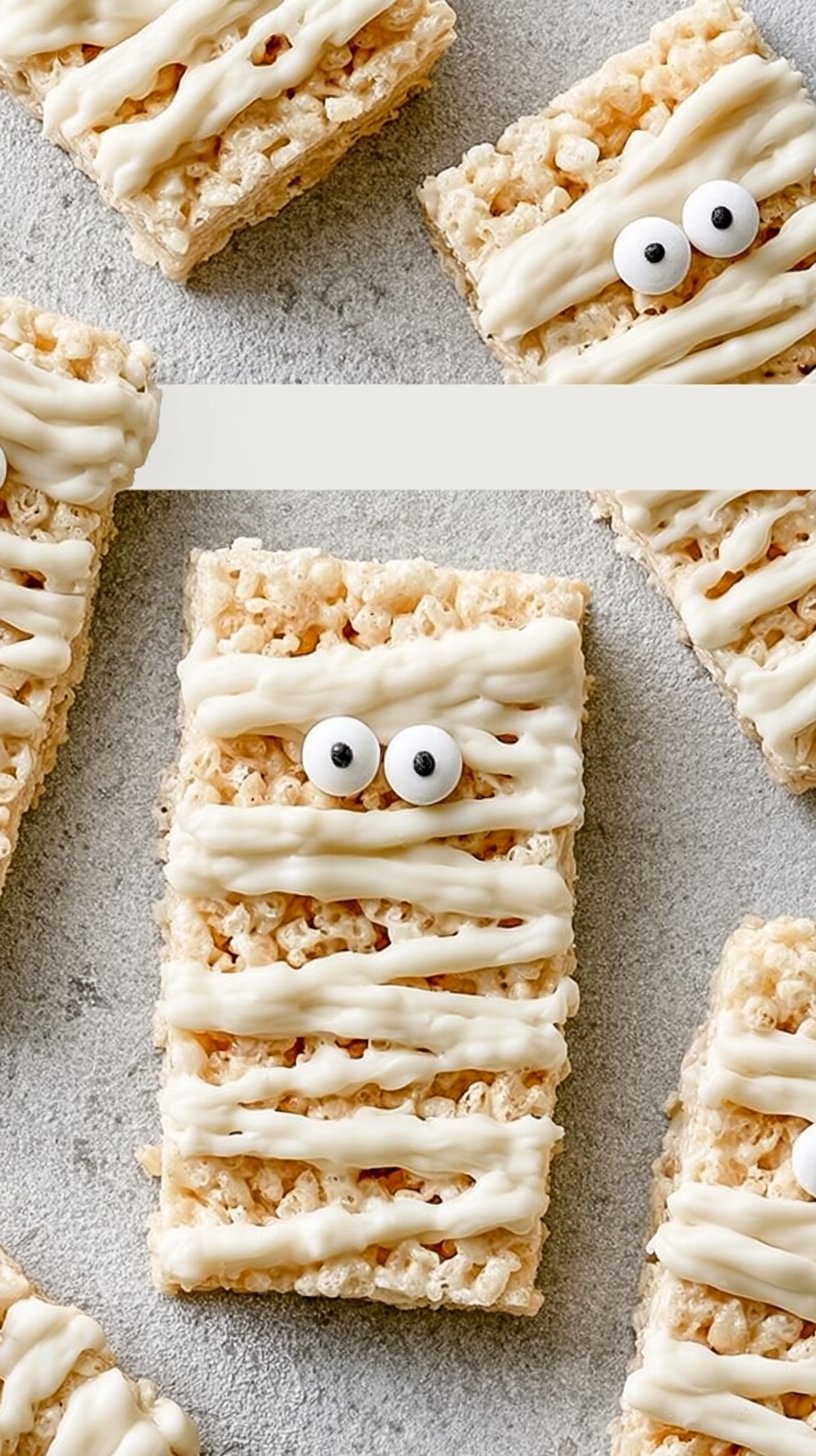 Mummy Rice Krispie Treats
