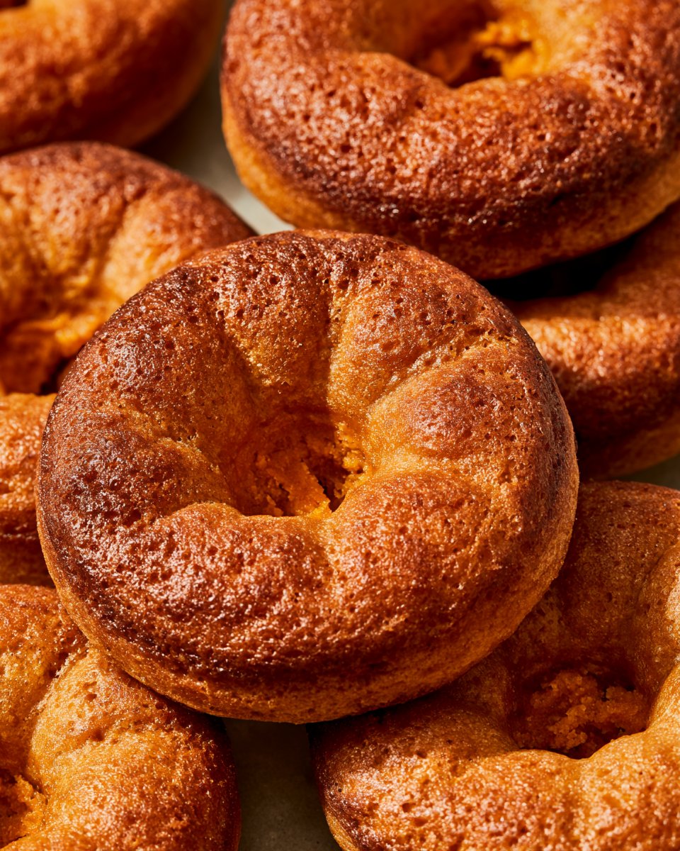Gebackene Kürbis-Donuts