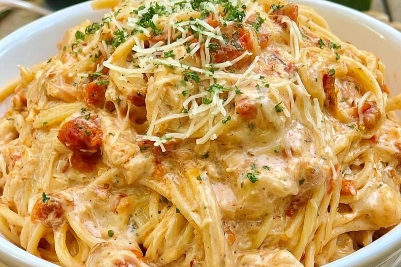 Chicken Spaghetti with Rotel