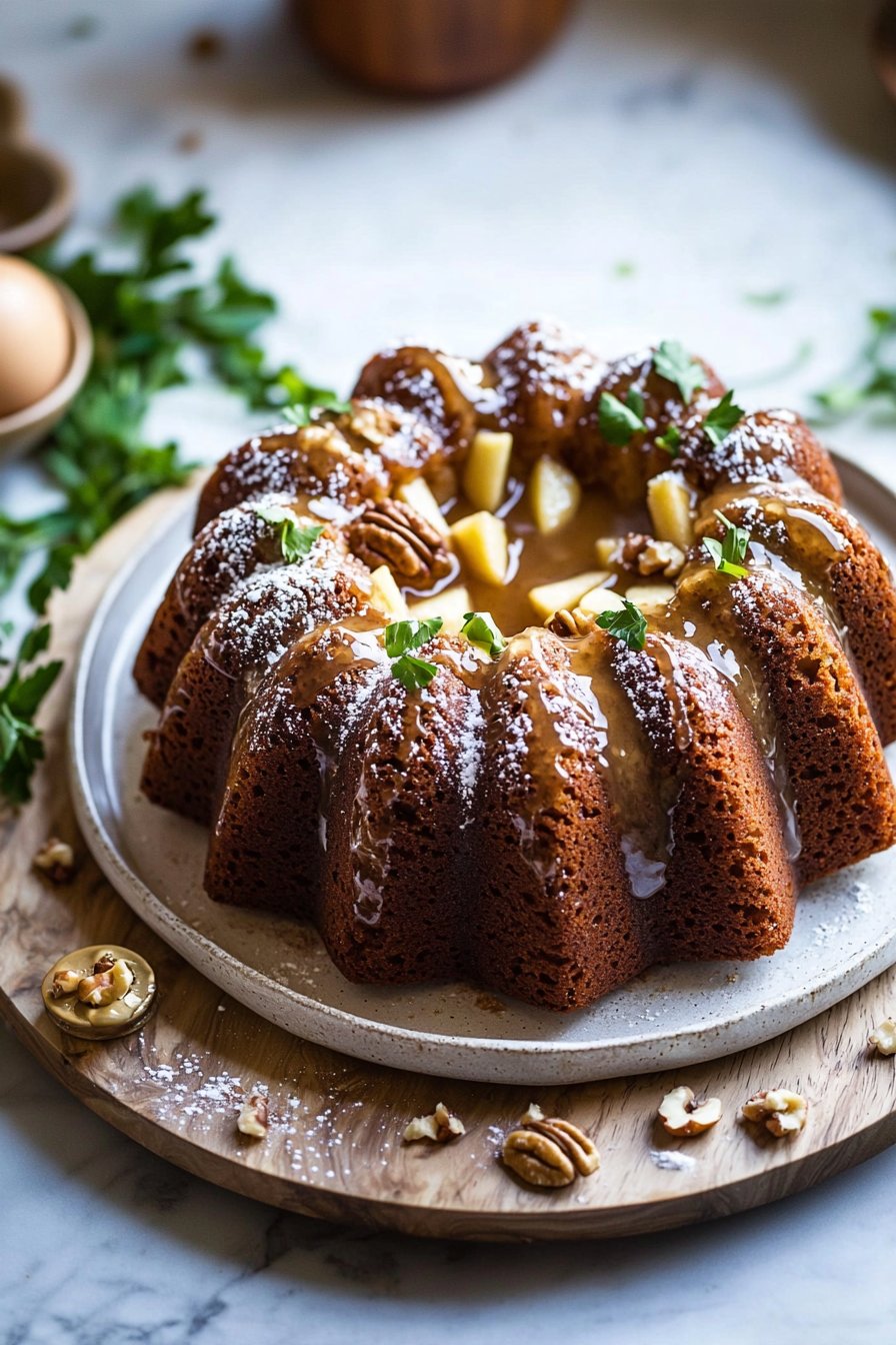 Homemade Apple Bundt Cake