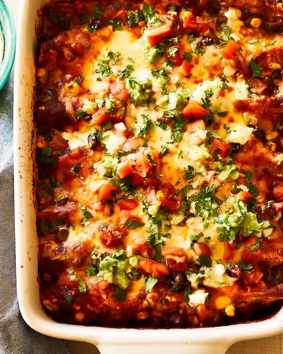 EASY BEEF ENCHILADAS
