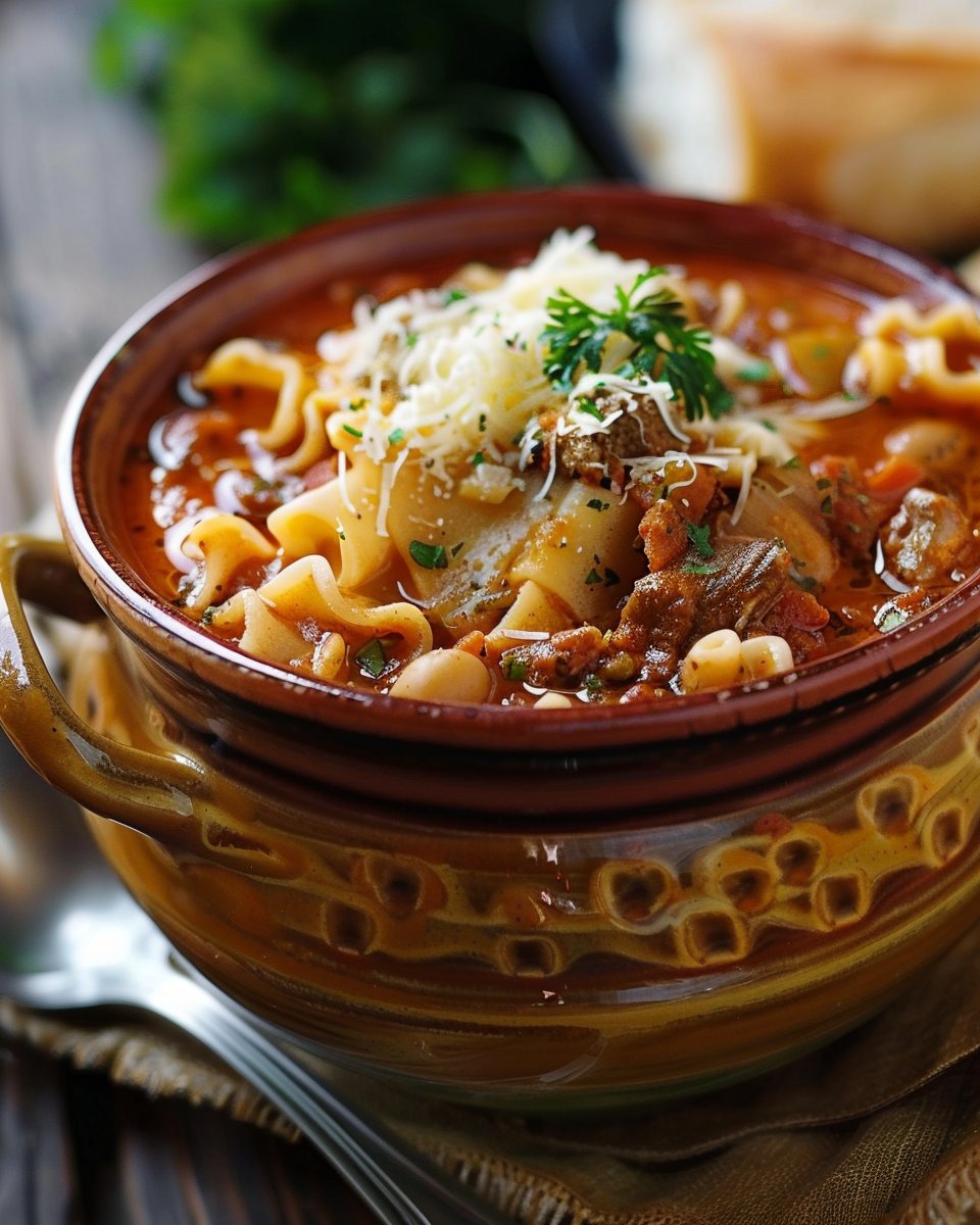 Lasagna Soup