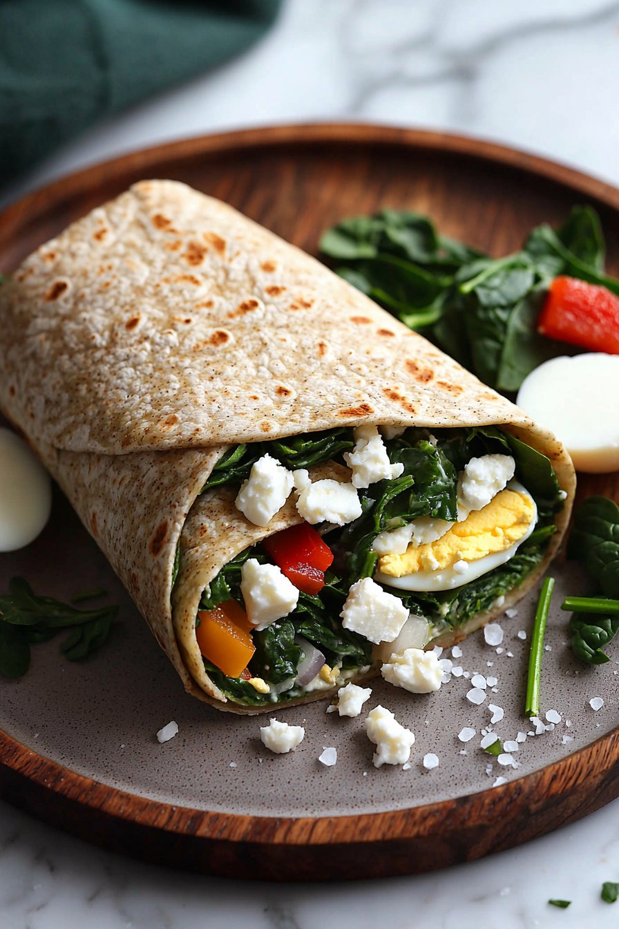 Healthy Starbucks Spinach Feta Wrap