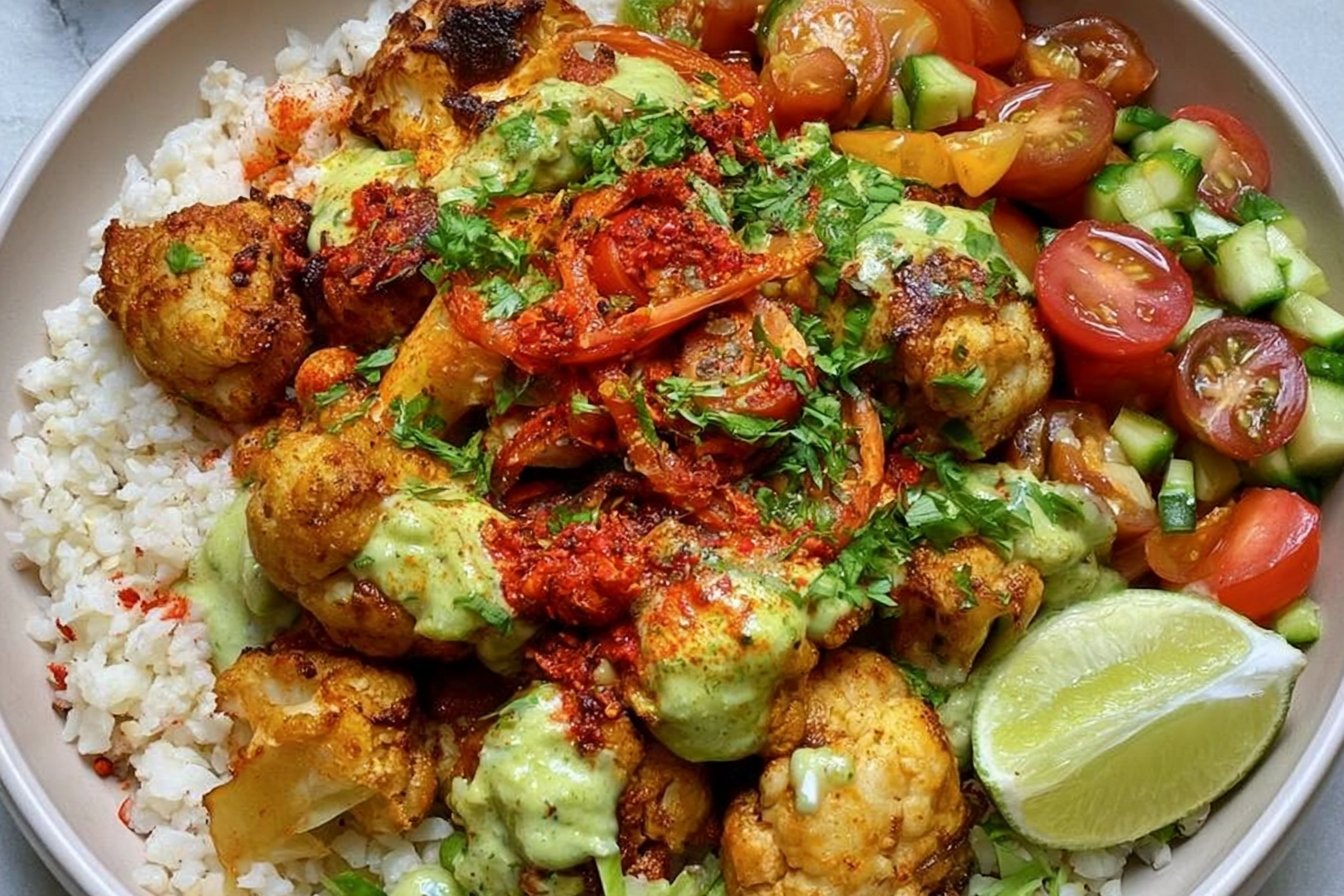Cauliflower Shawarma Bowls