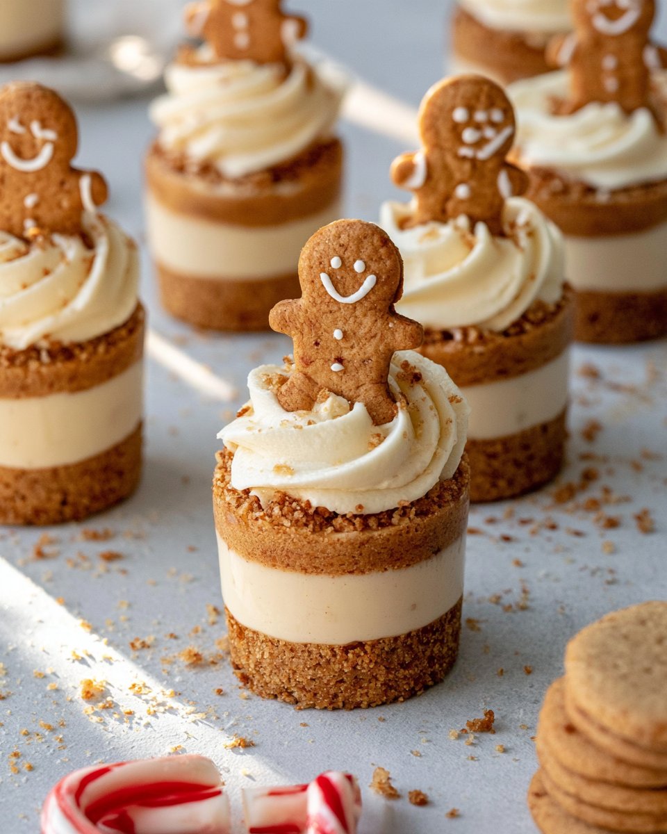 No-Bake Gingerbread Cheesecake Cups (2026 Edition)