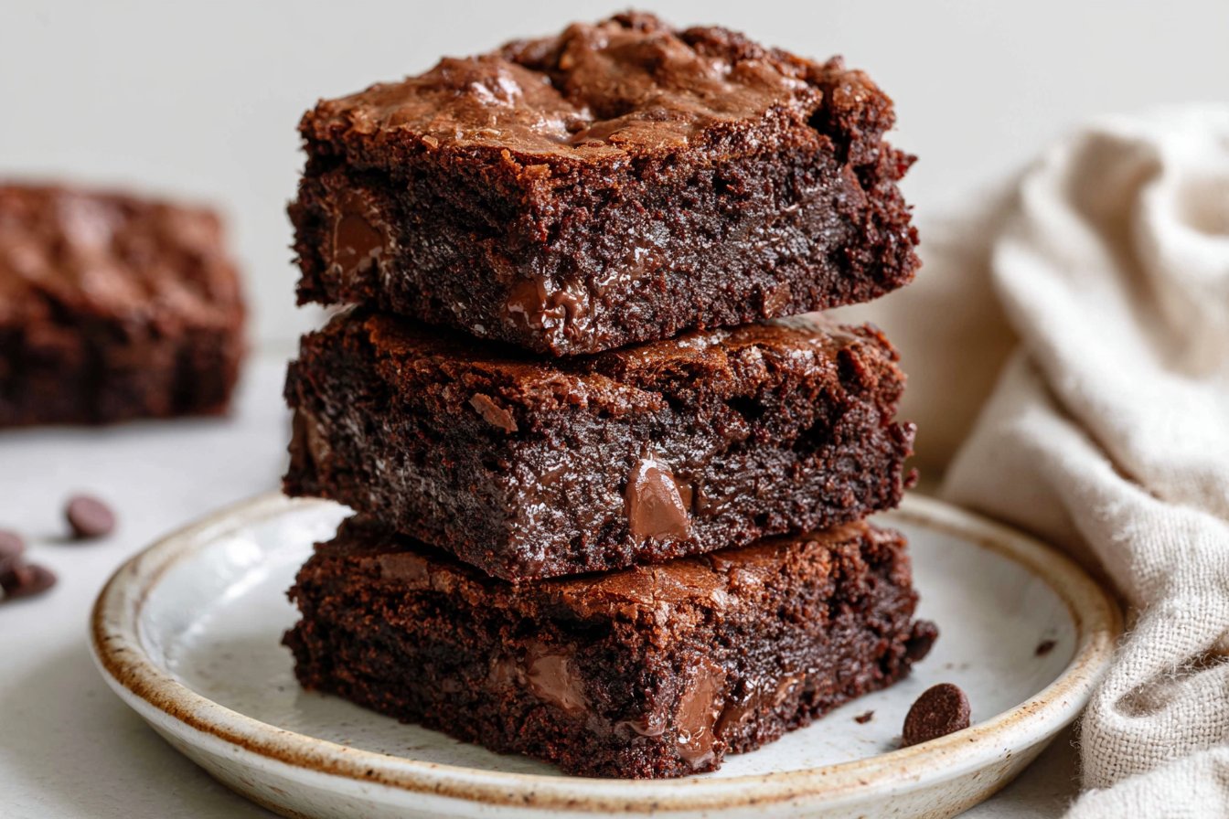 Fudgy Homemade Brownies