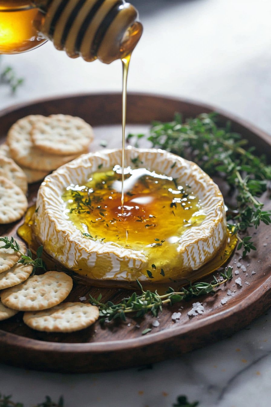 Hot Honey Baked Brie