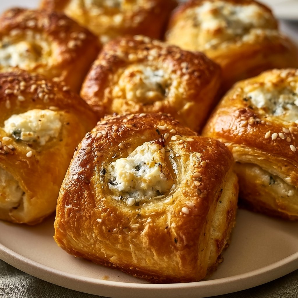 Ofen Feta Röllchen