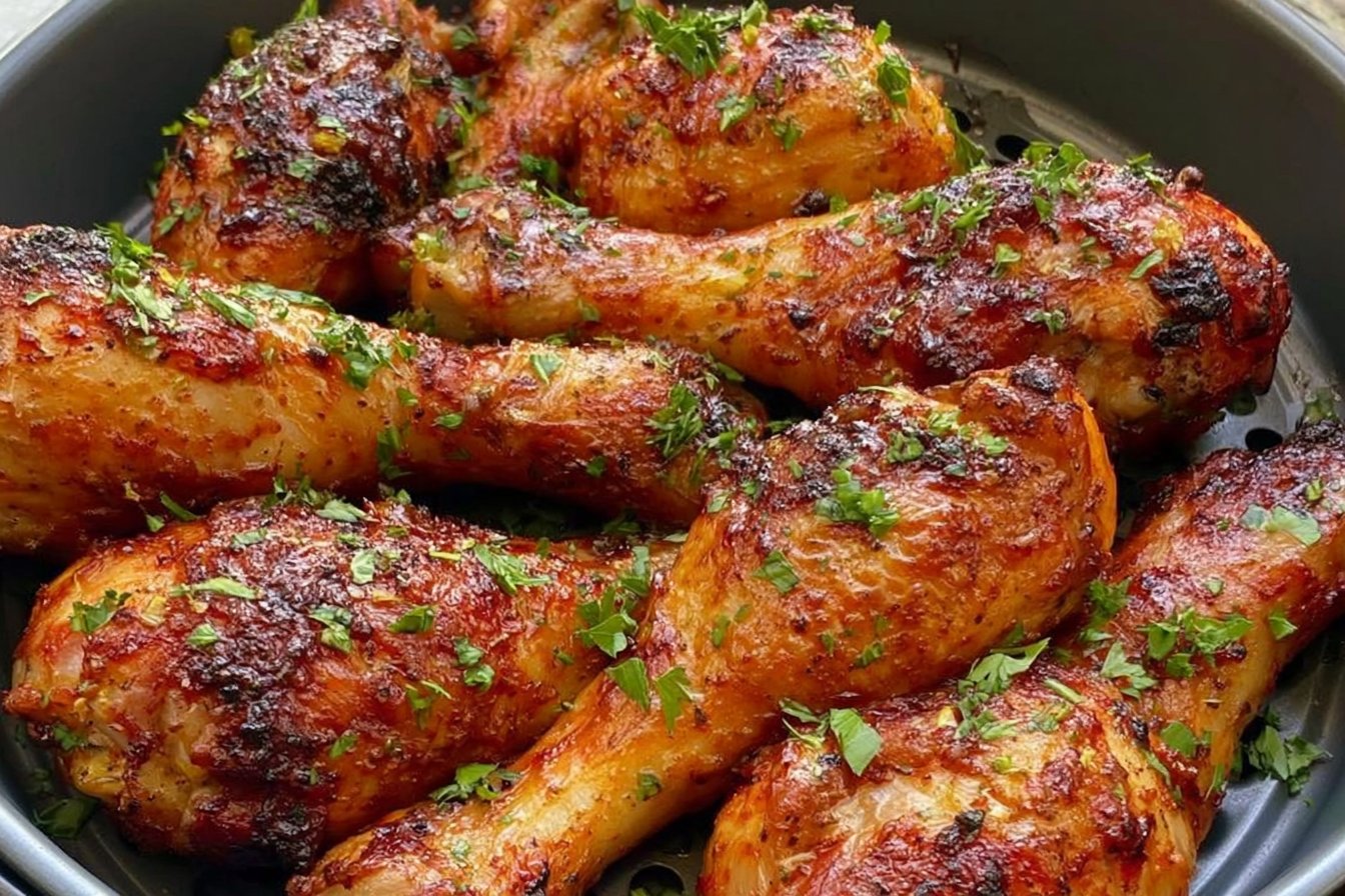 Air Fryer Chicken Drumsticks Easy Quick 30 Minutes