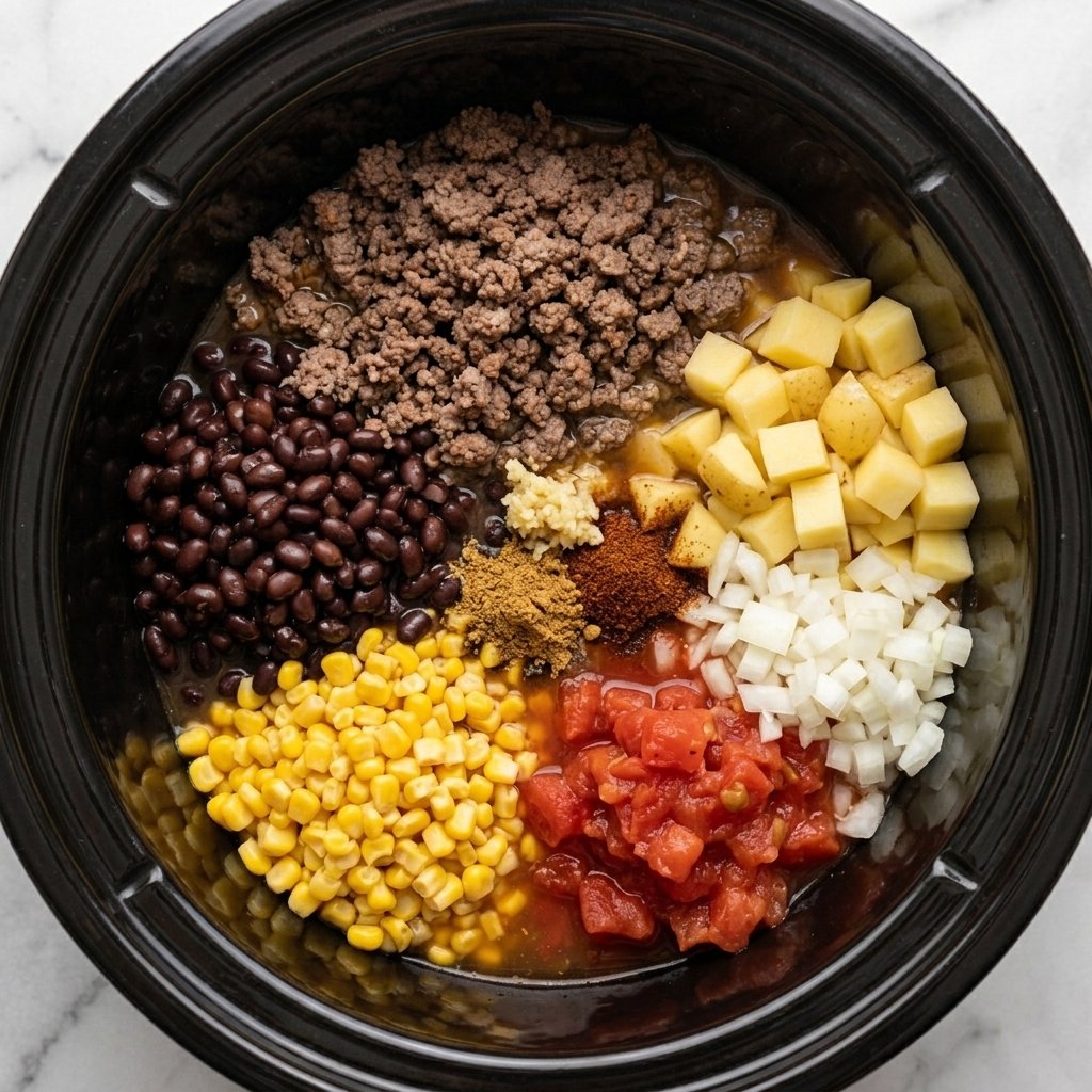 Creamy Cowboy Soup Recipe - Easy Crock Pot Soup