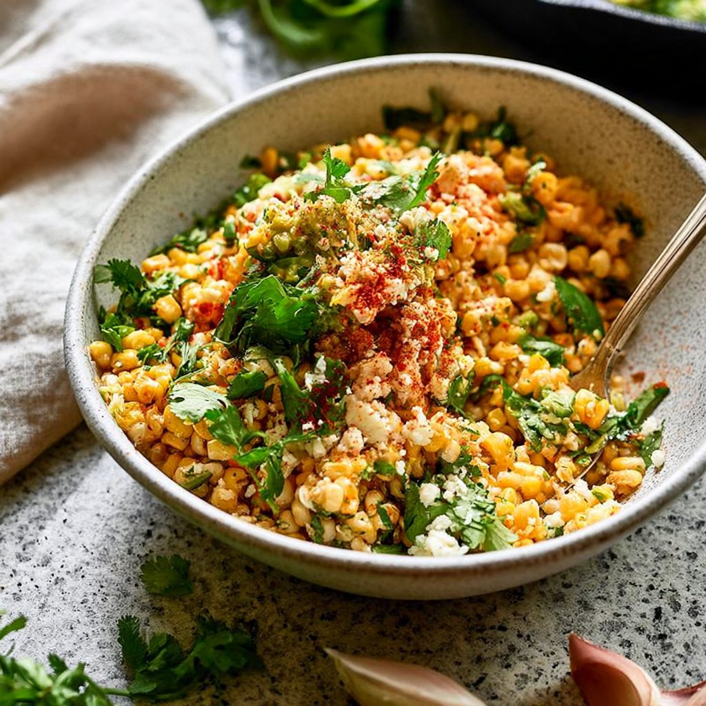 Mexican-Inspired Grilled Corn Salad with Cotija