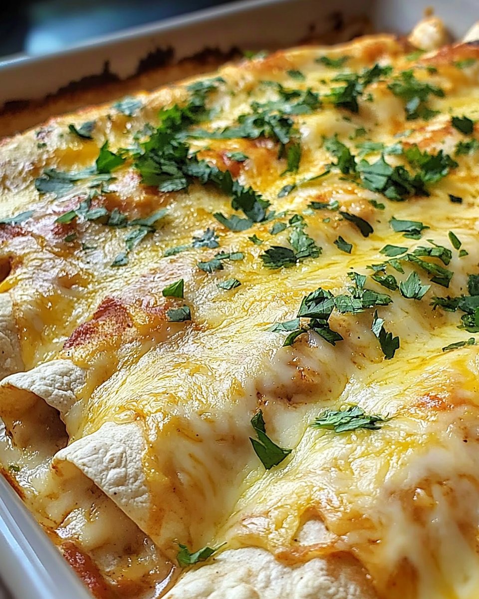 Cheese Chicken Enchiladas