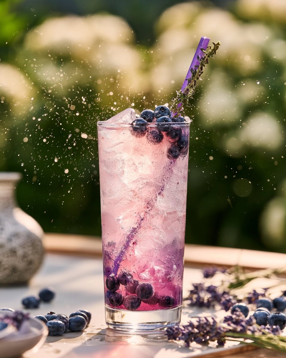 Blueberry Lavender Mocktail