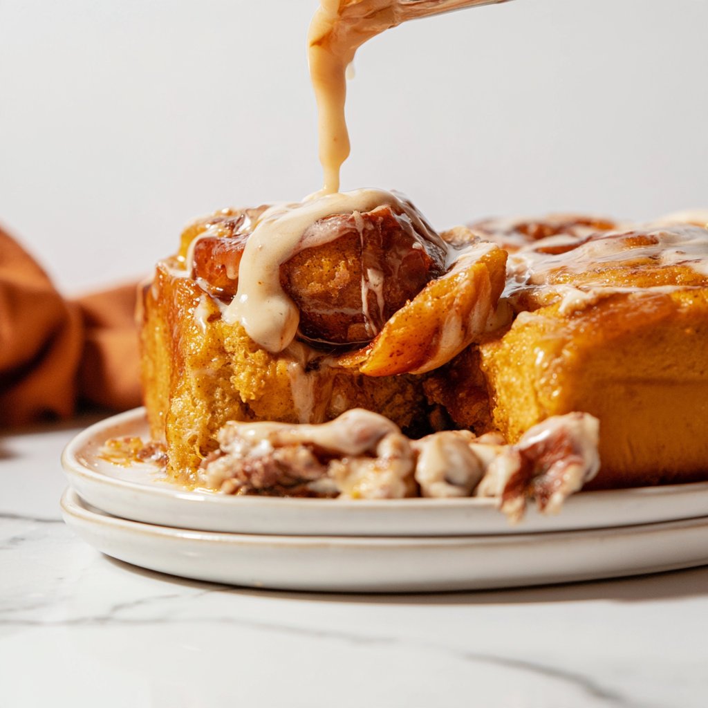 Pumpkin Cinnamon Rolls