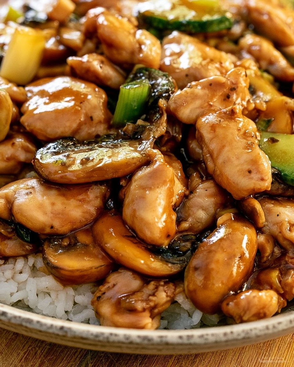 Panda Express Mushroom Chicken Copycat - Chefjar