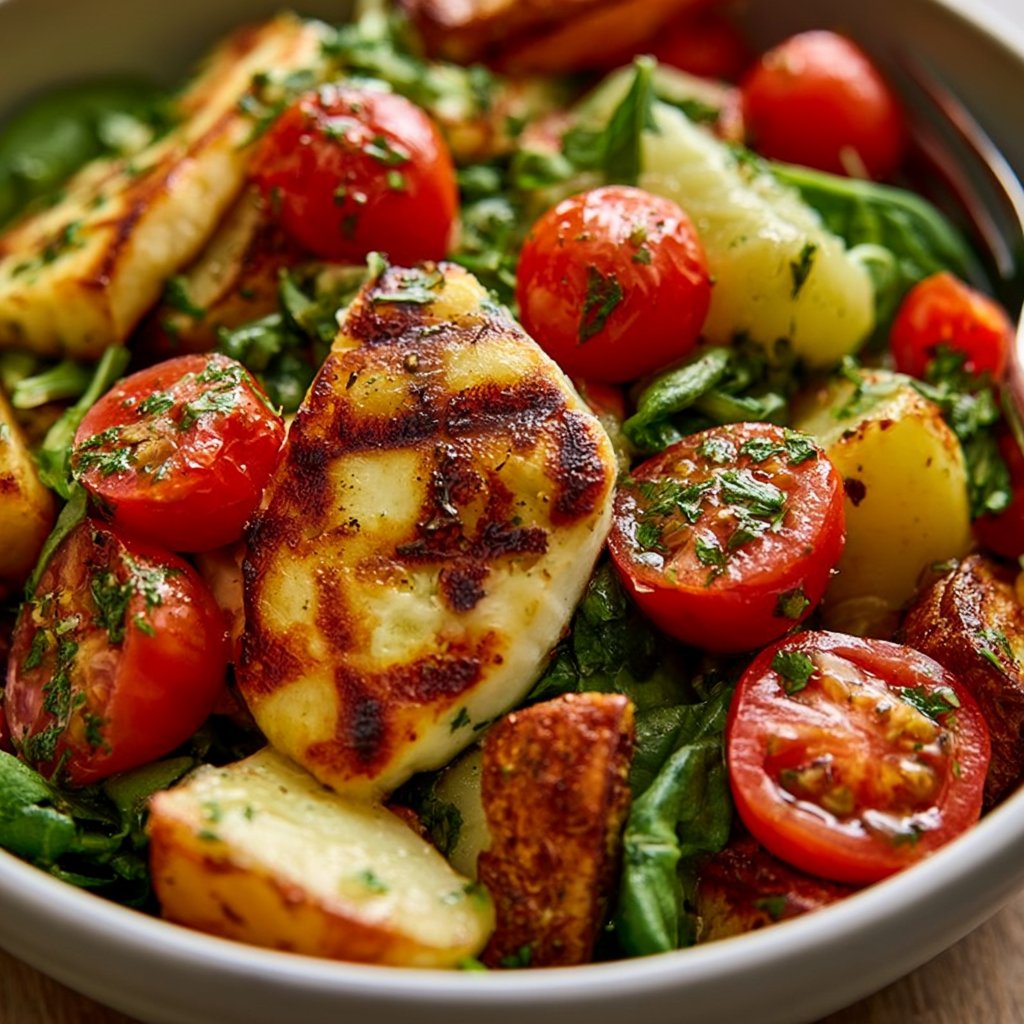 Halloumi-Schüssel