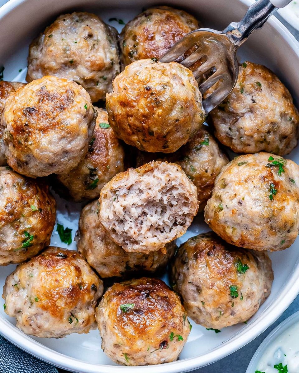 Crispy Air Fryer Meatballs