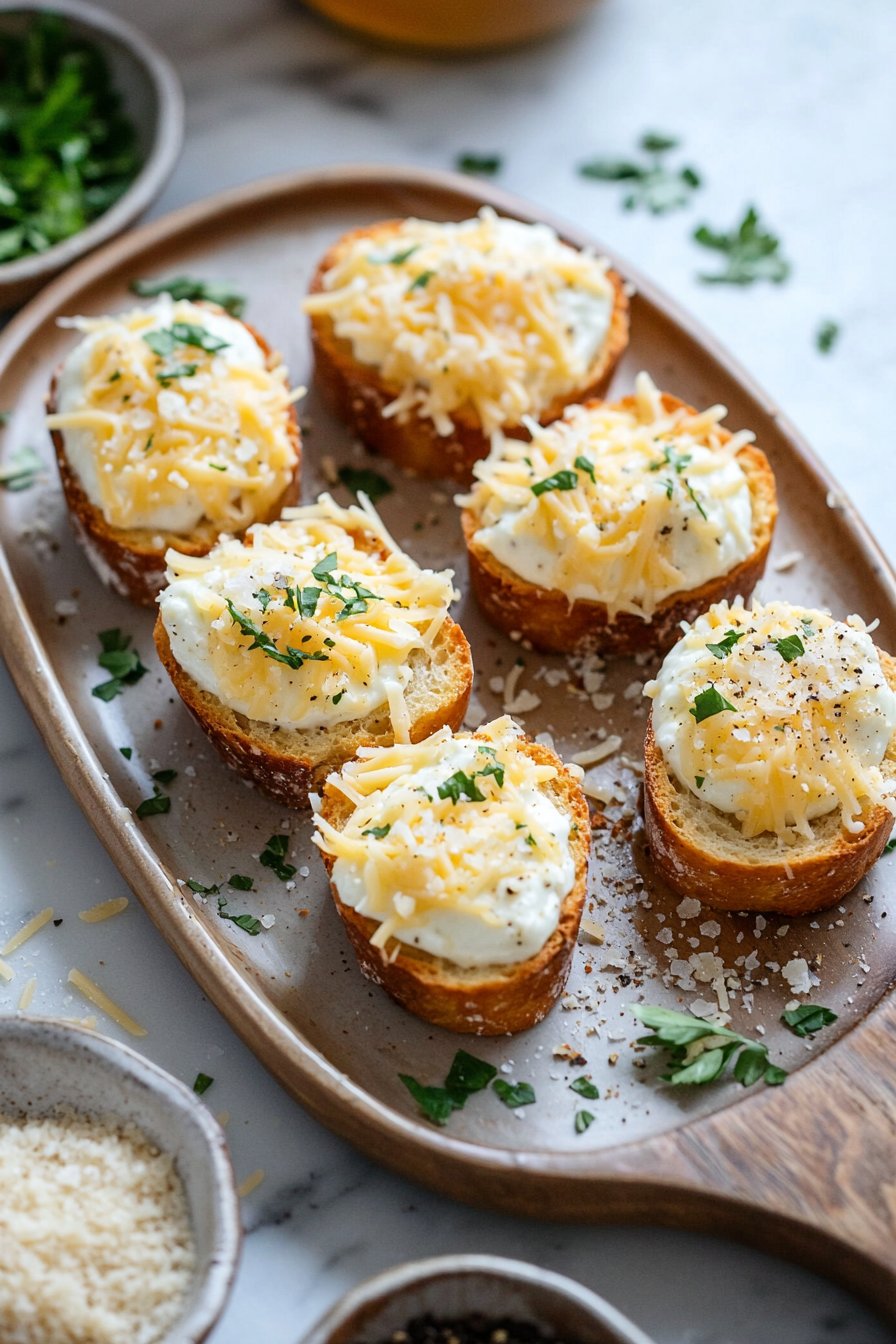 Garlic Bread Cheesy Bites