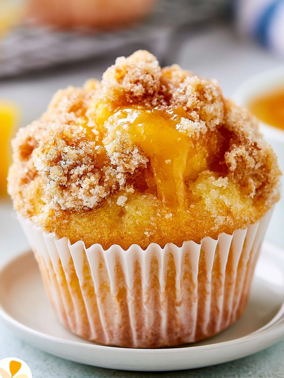 Muffins de Durazno Caseros