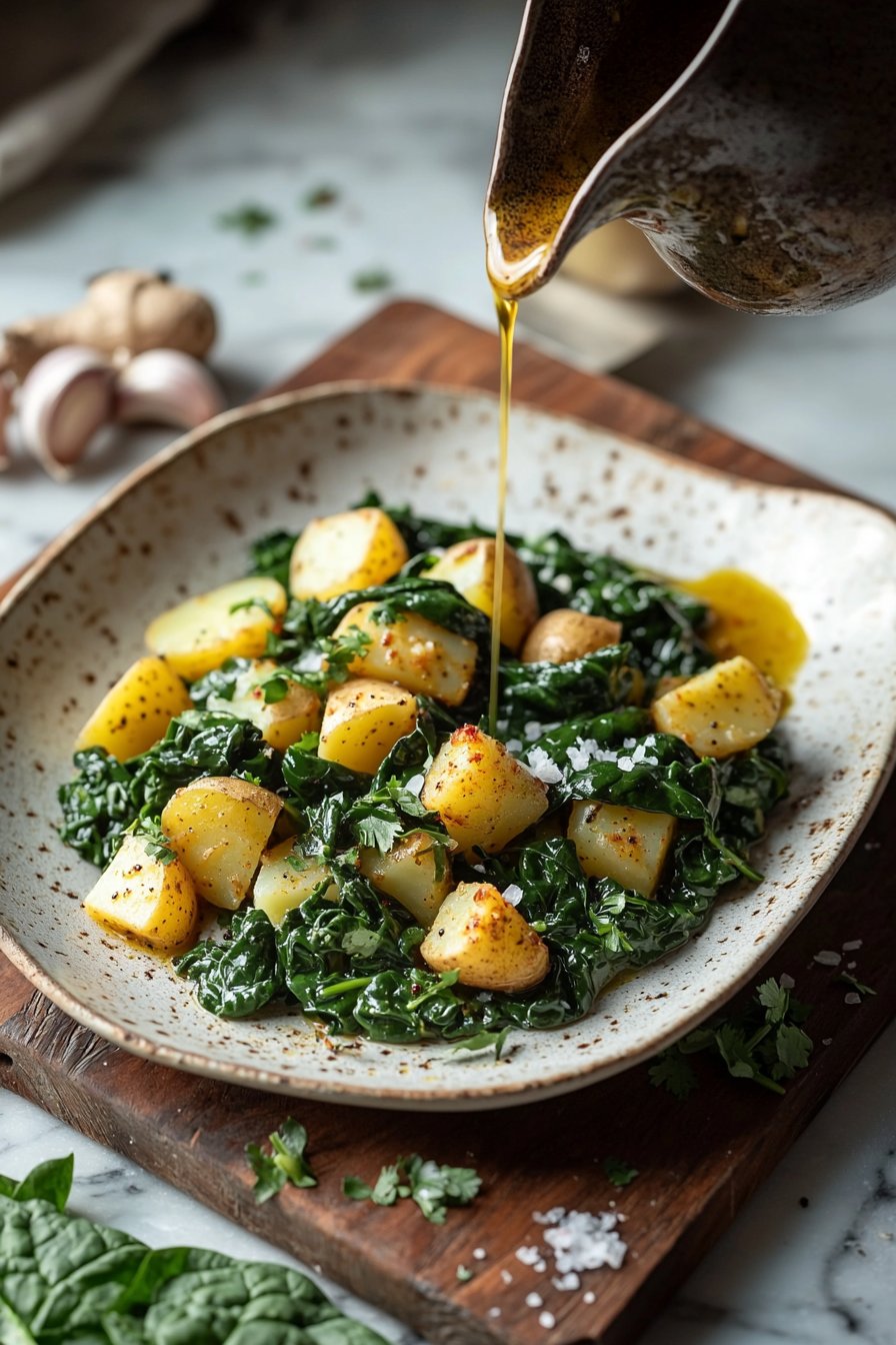 Spinach Potatoes