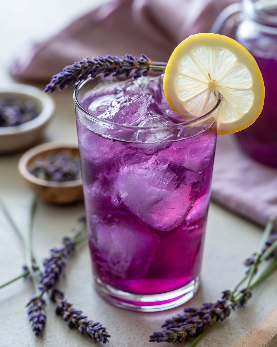 Grape Lavender Lemonade