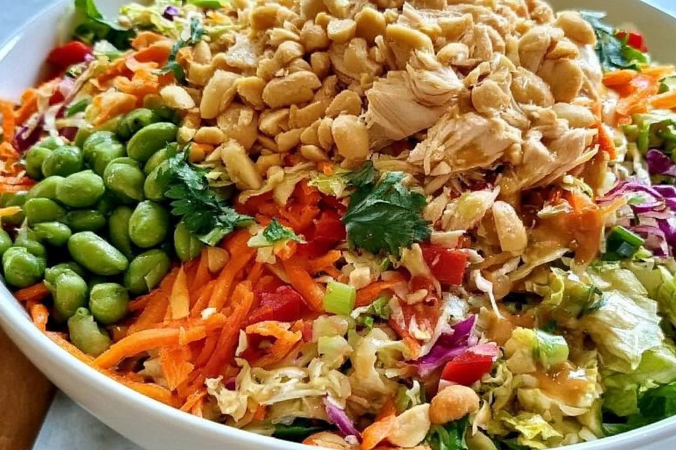 Asian Chicken Crunch Salad