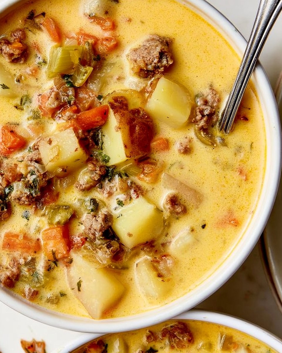 Hamburger Potato Soup